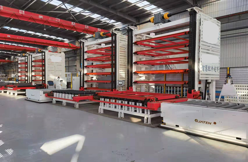 材料库升降机,数控剪切冲生产线